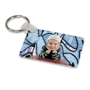 Porte-clés en aluminium
